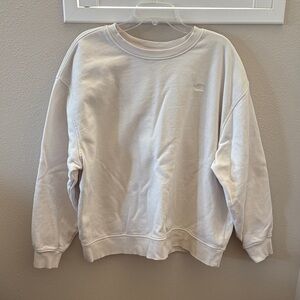 The North Face Women's White Crewneck Sweatshirt